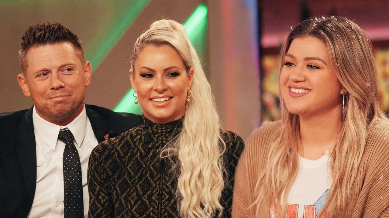 Ken Jeong, Maryse Mizanin, Mike "The Miz" Mizanin, Madalen Mills still